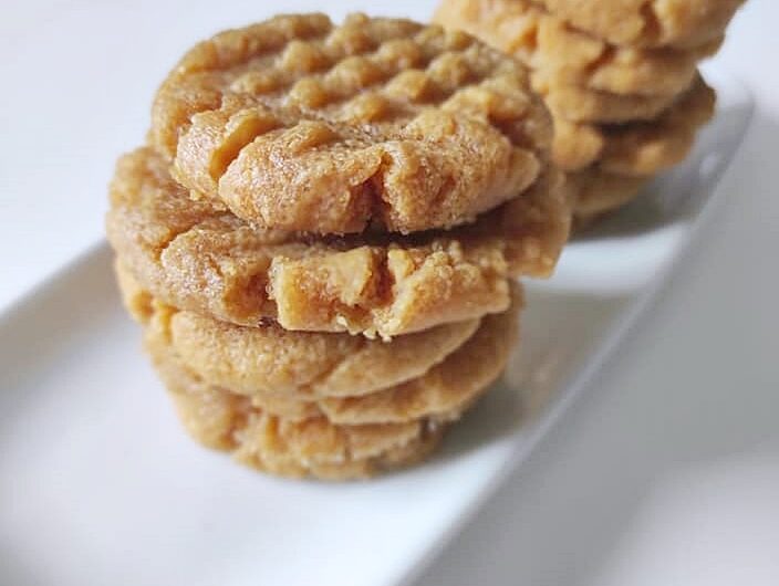 Erdnussbutter Cookies