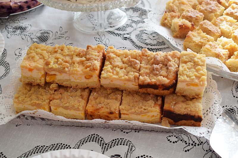 Mandarinen Quark Streusel Kuchen